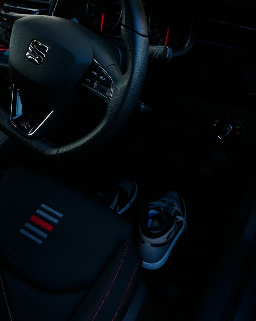 Photo "Car cockpit detailing"
