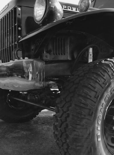 Photo PPF film on the fenders