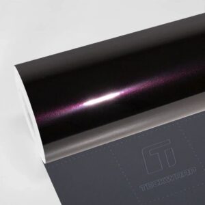 Zmiana Koloru Auta 1 Black Plum Purple Gloss Color PPF CPX414