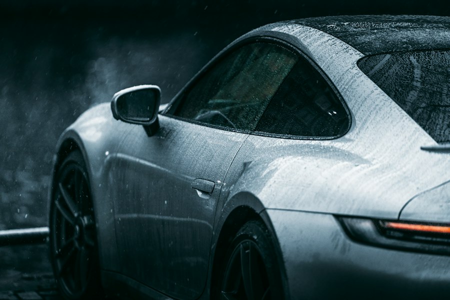 Photo car care after PPF application
