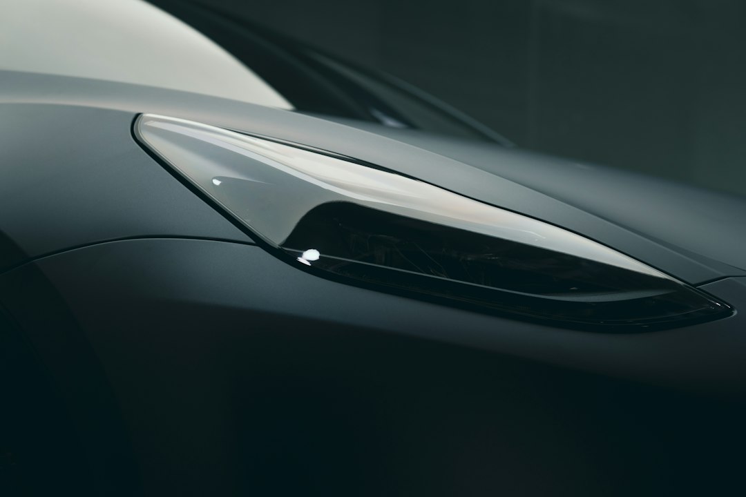 Photo PPF car paint protection film damage
